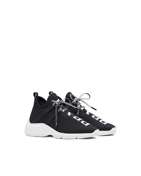 prada xy knit sneakers womens|prada high top designer sneakers.